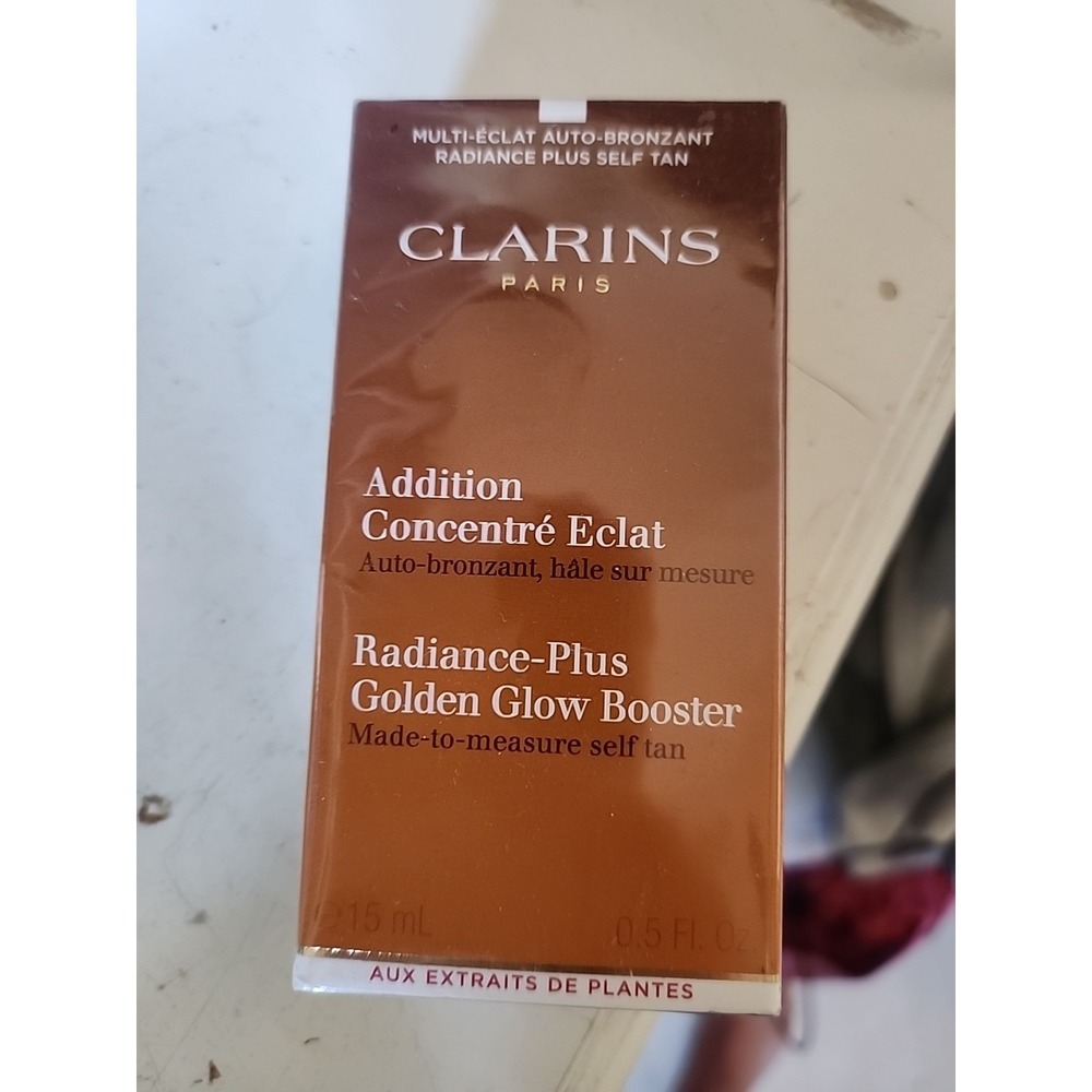Radiance-Plus Golden Glow‎ Booster by Clarins for Women - 0.5 oz Treatment